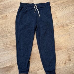 Vuori Performance Blue Jogger Pants with Drawstring